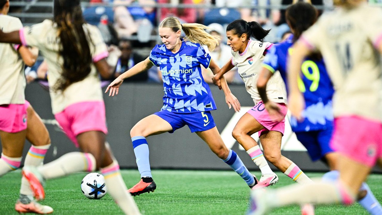 Press Conference: Sofia Huerta and Maddie Dahlien on Three Points at Home