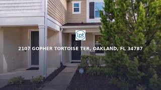 2107 GOPHER TORTOISE TER, Oakland, FL 34787