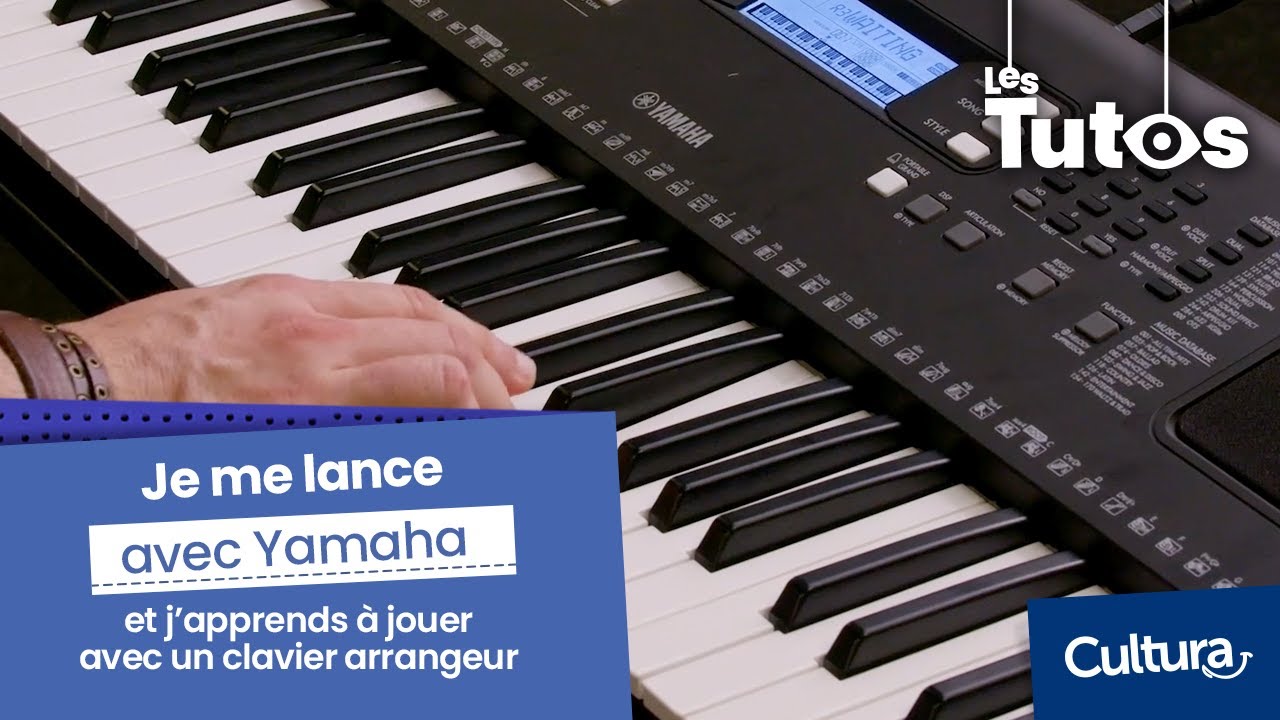 J'apprends à jouer d'un clavier arrangeur avec Yamaha 