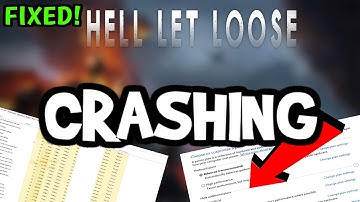 How To Fix Hell let Loose Crashing! (100% FIX)