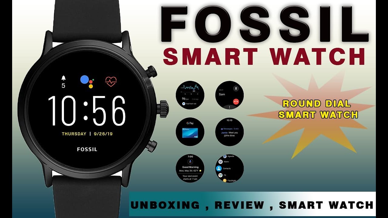 FOSSIL SMARTWATCH UNBOXING AND REVIEW 