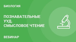 Познавательные УУД. Смысловое чтение