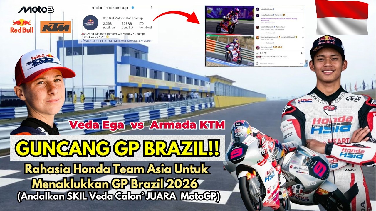 SKENARIO PODIUM BRAZIL: Mengapa Sirkuit Senna Adalah Keuntungan Besar Bagi Veda Ega!