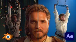 Remaking ObiWan's Iconic Prequel Scene with Blender & After Effects