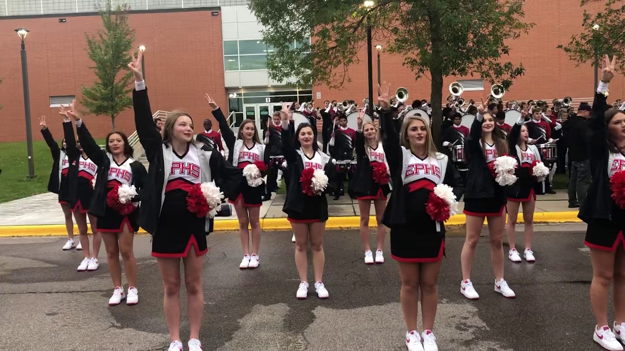 Eden Prairie High School Performance Team EPPT Sideline Cheers 6 Fall