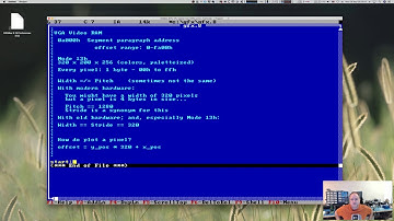 x86: [An Assembly Interlude] How to use mode 13h