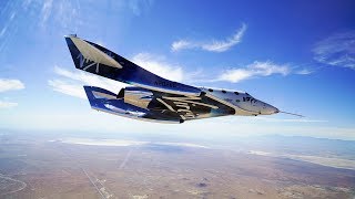 VSS Unity second successful supersonic, rocket-powered flight (4K)