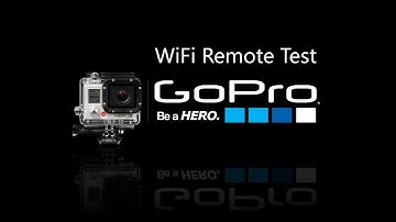 GoPro Wifi Remote Test