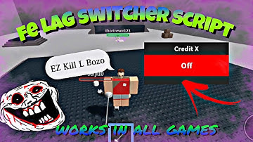 Roblox Lag Switch Script (FE) | So 🔥OP🔥 | Works in all Games | Hydrogen,Delta,Arceus,Fluxus