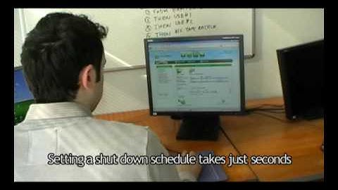 EnergyWatchIT PC Lab Shutdown