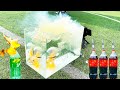 Experiment: Cocacola vs Fireworks