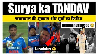 Surya 4th T20i Century 🇮🇳 SuryaKumar Yadav Injury | India vs South Africa 3rd T20i
