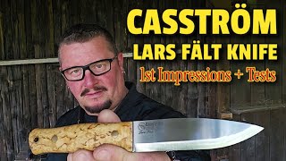 🚨 CASSTRÖM LARS FELT KNIFE : 1st Impression + Test (German)