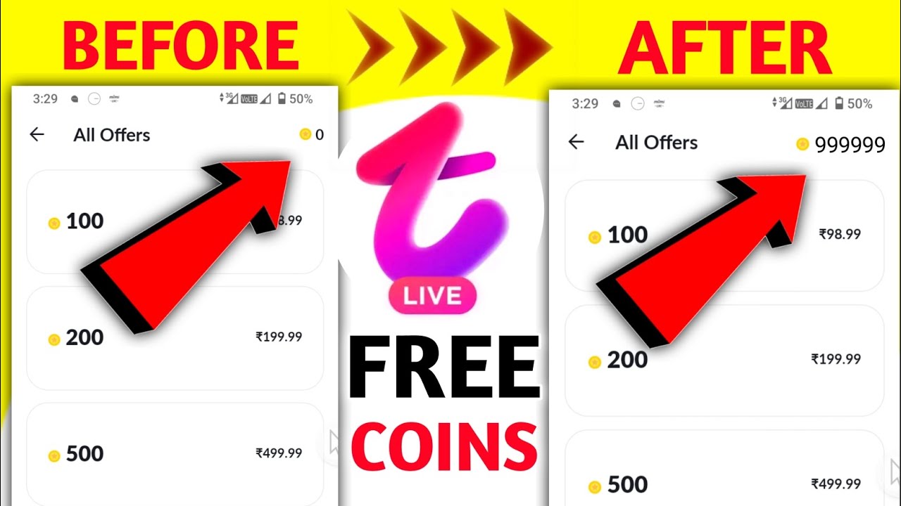 99999 TANGO COINS HACK how to get unlimited coins in tango app - tango