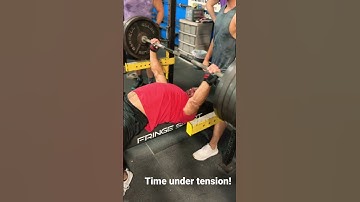 Improve your Bench Press by adding this to your training! Static hold at 100% #grindhousefitness