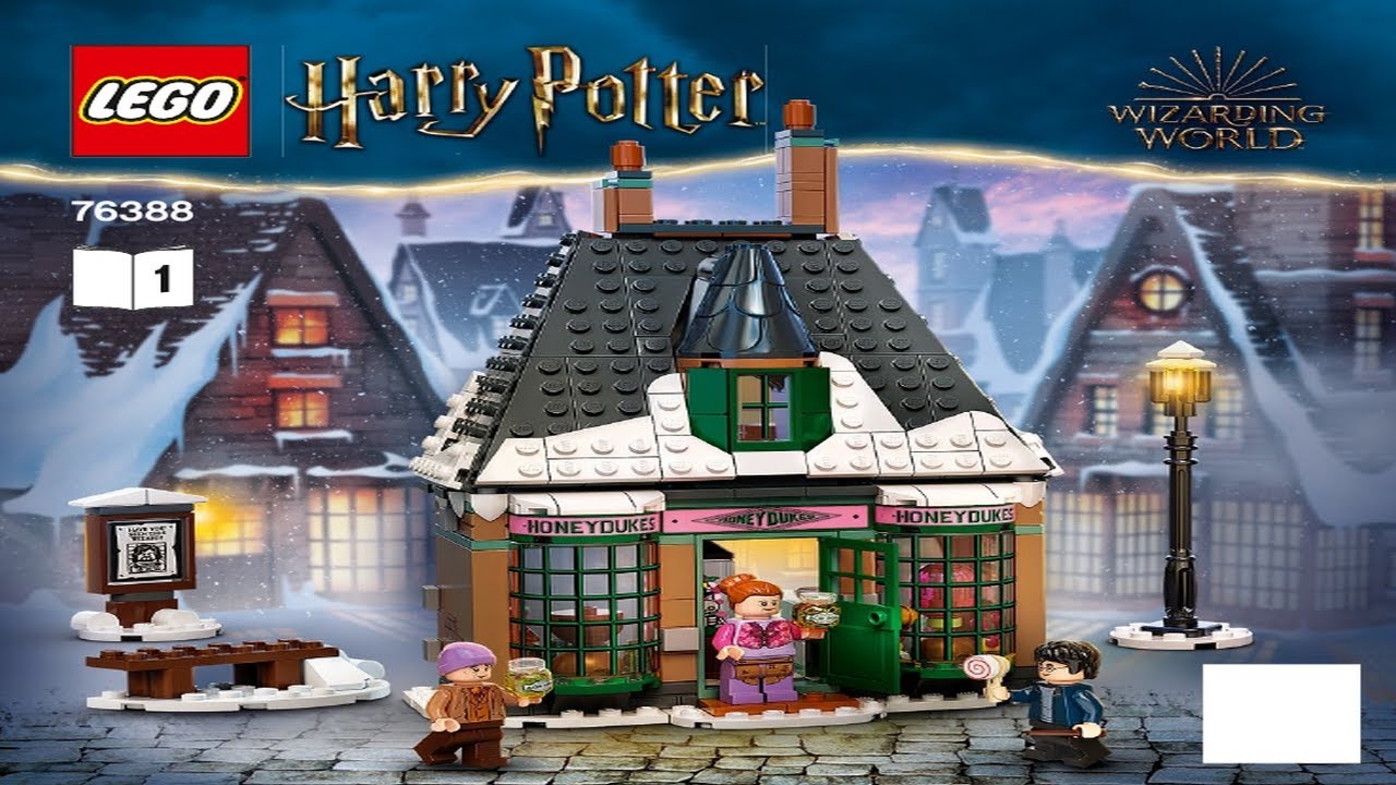 LEGO instructions - Harry Potter ™ - 76388 - Hogsmeade Village Visit ...