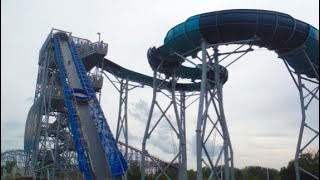 Storm Surge at Cedar Point| XXL Raft Slide with Slow Moving Lines