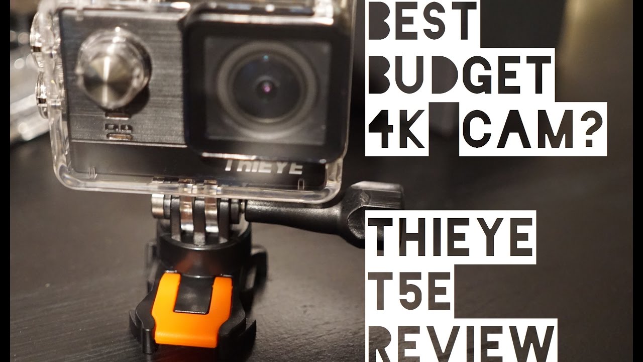 Best BUDGET 4K Action Camera 2017? ThiEye T5E Review