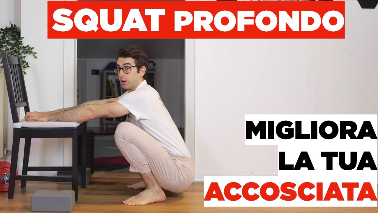 Squat profondo: come migliorare l'accosciata