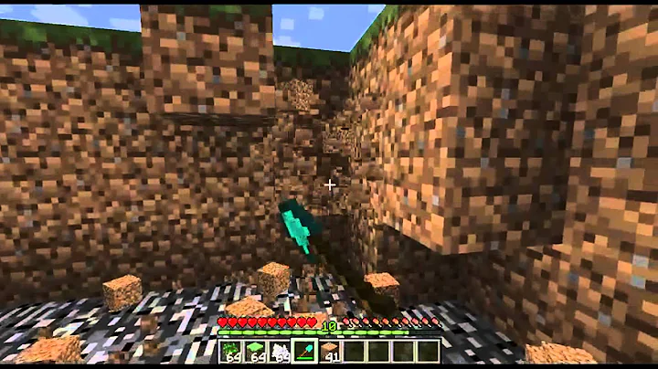 How to break bedrock in minecraft survival! With FIL!