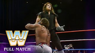 FULL MATCH: Rare Undertaker WWE Title defense vs. British Bulldog: Nov. 30, 1991