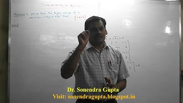 Eigen value and Eigen vector Lecture 6 in Hindi