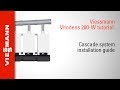 Viessmann Vitodens 200-W boiler cascade system installation guide.