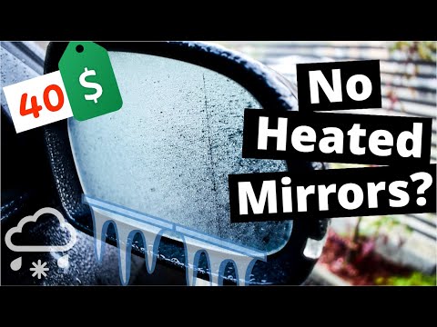 Video: Kun je een niet-verwarmde spiegelverwarmde vervangen?