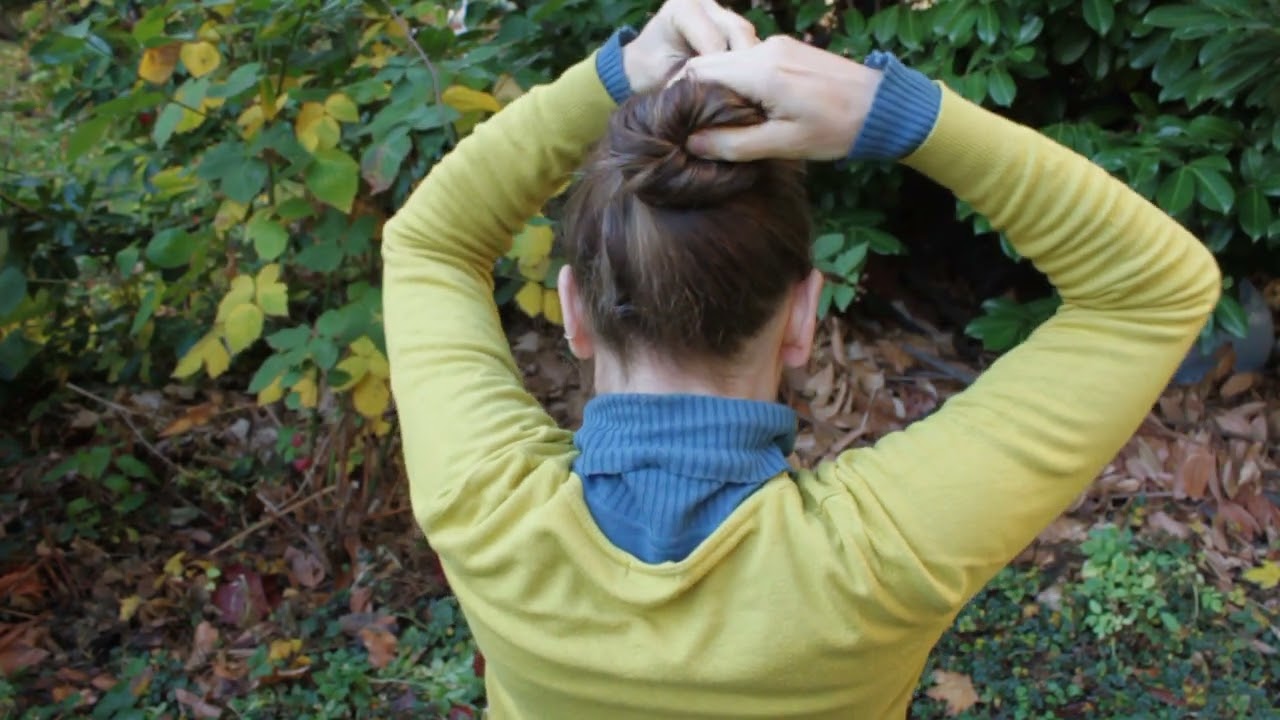 How to use a hairfork - Anleitung Hochsteckfrisur mit Haarnadel