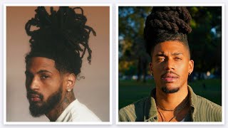 Loc Style Ideas For Men | Two-Strand Twists x Braided Locs x Freeform Dreads