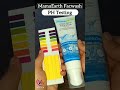 mamaearth face wash pH testing....