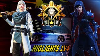 NEW INSANE HIGHLIGHTS 1V4 VS RICH BENLY PLAYERS IN HIGH RANK GAMEPLAY | TiiDM PUBG Mobile