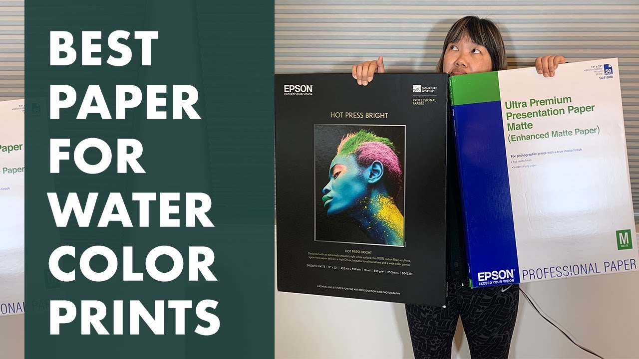 Best Paper For Printing Watercolor Art Prints 3 Paper Comparisons YouTube Best Paper For Printing Watercolor Art Prints 3 Paper Comparisons YouTube