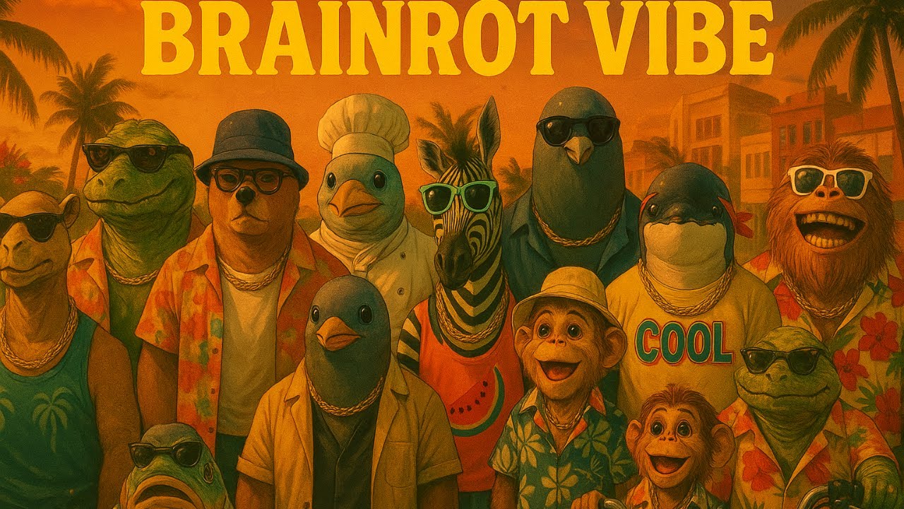 TURBOTOON | BRAINROT VIBES(Ft. PARTY TUNES) | OFFICIAL MUSIC VIDEO