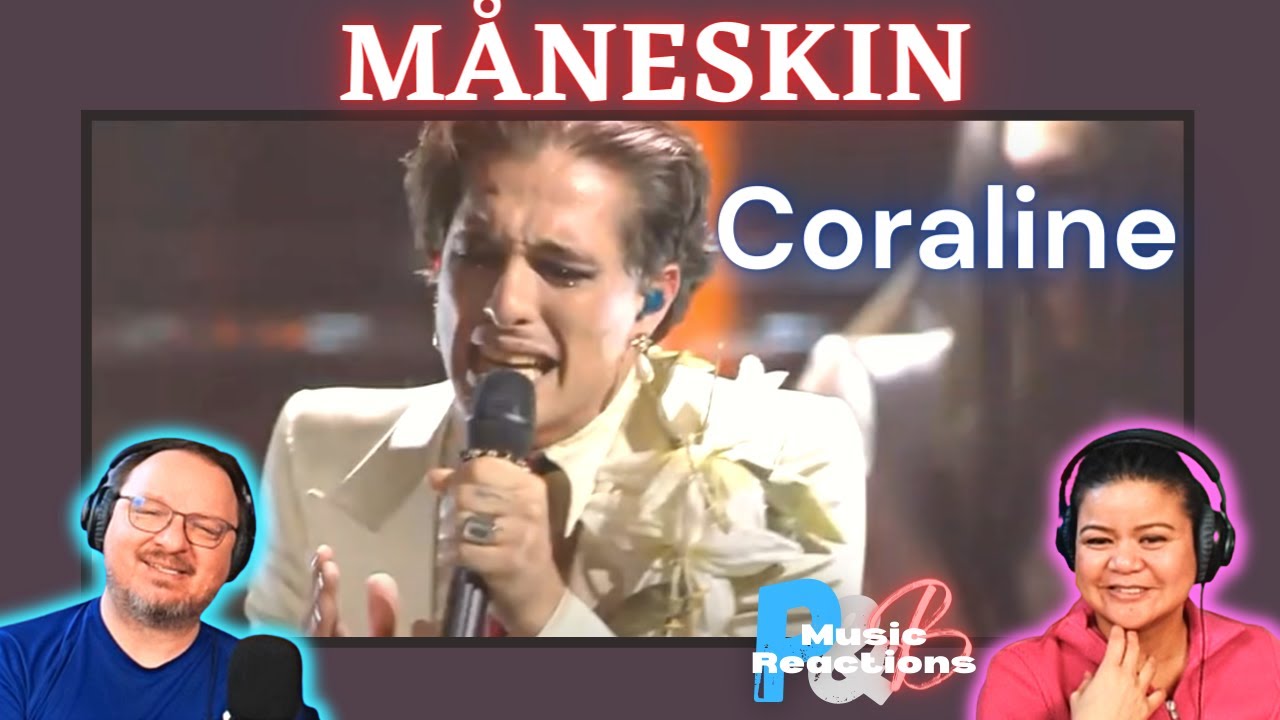 MÅNESKIN | "Coraline" (Live Performance Sanremo 2022) | Couples Reaction!