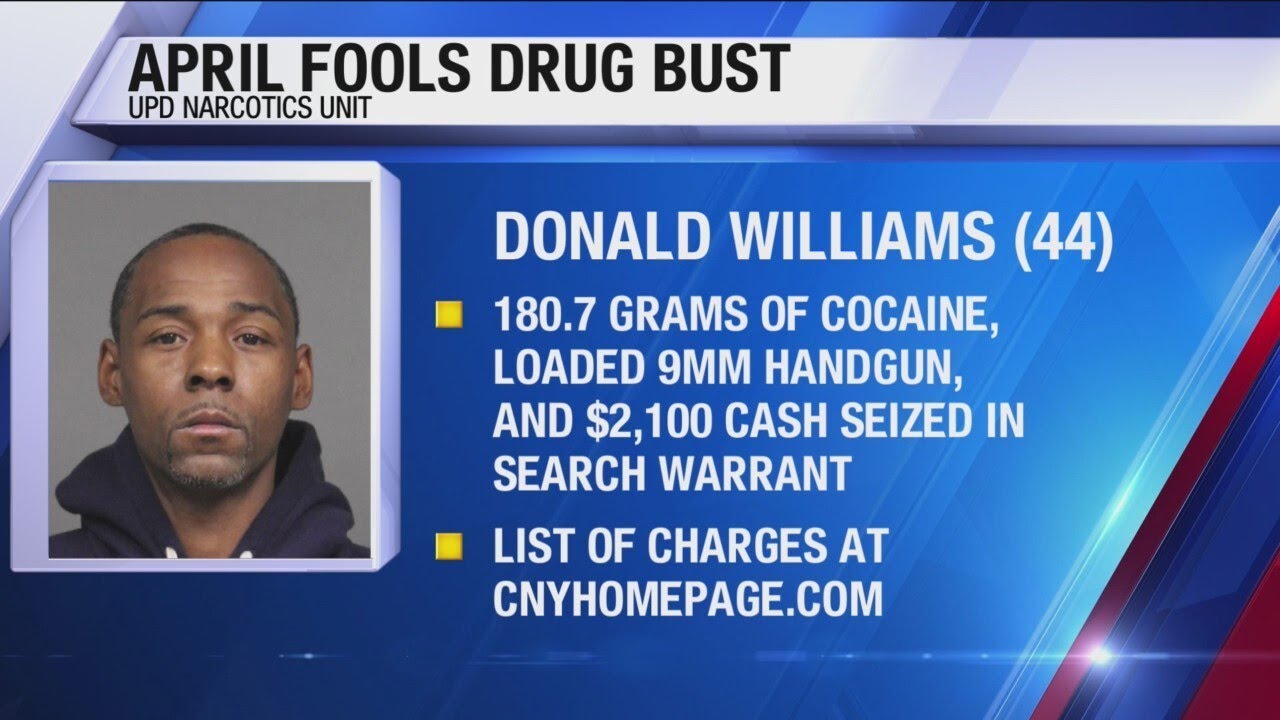 Utica Man Arrested in Drug Bust - YouTube