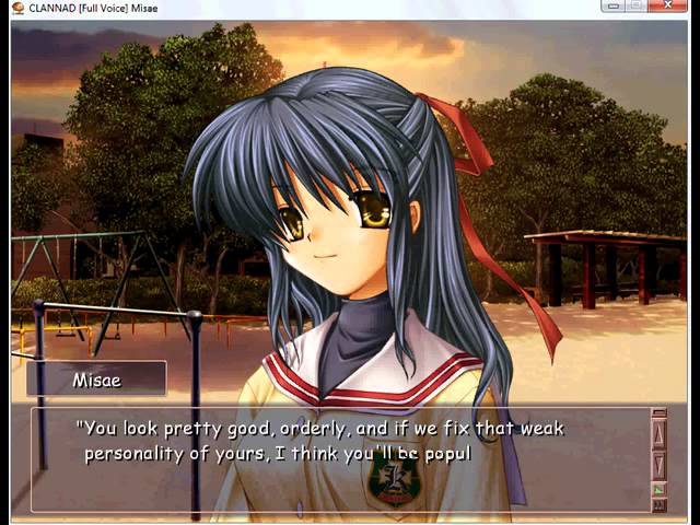 CLANNAD] [FULL VOICE] Sagare Misae Walkthrough Final Part - YouTube