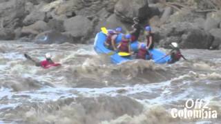 Rafting in San Gil Colombia - 3m Waves on the Rio Suarez!