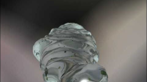 Flow with particulates inside a smooth tube (simulation)