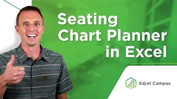 Excel Hash Seating Chart Planner - 2021