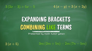 🚀IGCSE Maths | Expanding Brackets and combining like terms
