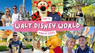 WALT DISNEY WORLD 🏰 Day 5 - Magic Kingdom, Crystal Palace, Animal Kingdom & Yak & Yeti • March 2024