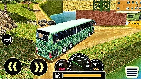 Army Bus Driver US Soldier Transport Duty -Best Android Gameplay HD