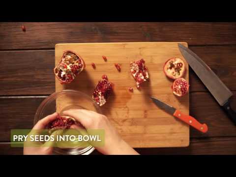 Save-On-Foods How to cut a Pomegranate