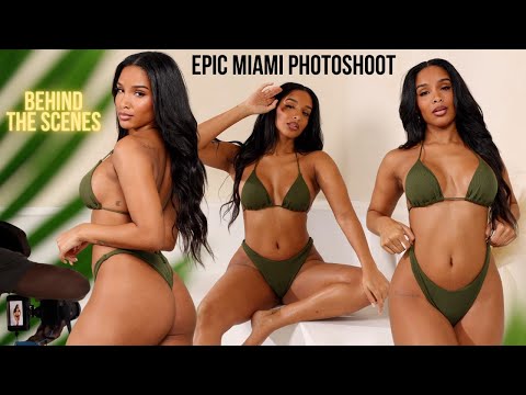 EPIC Miami Photoshoot BTS w/ Vicky Lauren | Amaran 300C Review