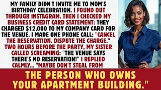 My Family Hid Mom's Party—Until I Canceled the Venue They Charged to My Business Card