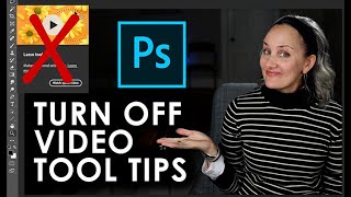 HOW TO TURN OFF TOOL VIDEOS IN ADOBE PHOTOSHOP