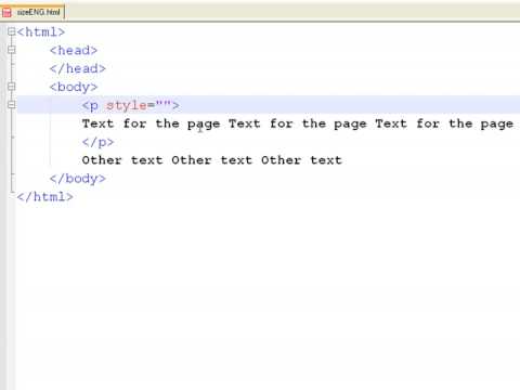 ตัวอักษร html  New Update  How to Create Web Pages Using HTML : How to Change Font Size in HTML