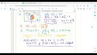 IB Review Math AA-SL Paper 2, Arithmetic Sequence, Function and Probability