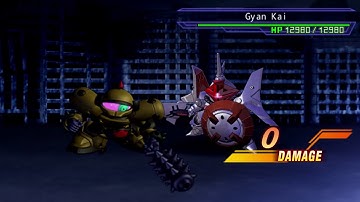 SD Gundam G-Generation Overworld - Gyan Kai All Animations HQ Texture Pack